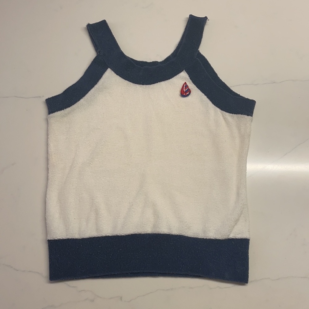 Vintage Terry Cloth Tank Top